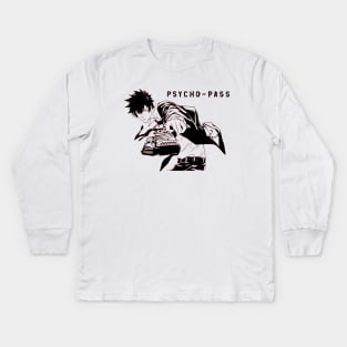 Shinya Kogami Psycho-Pass Kids Long Sleeve T-Shirt